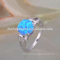 Nizza Oval Cut Diamond Opal Ring Designs für Frauen, beste Hochzeitsgeschenk